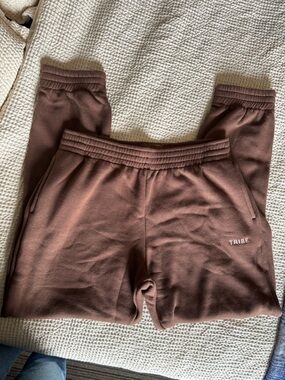 Tribe Kelley Butter Jogger Sweats- Color Chocolate
